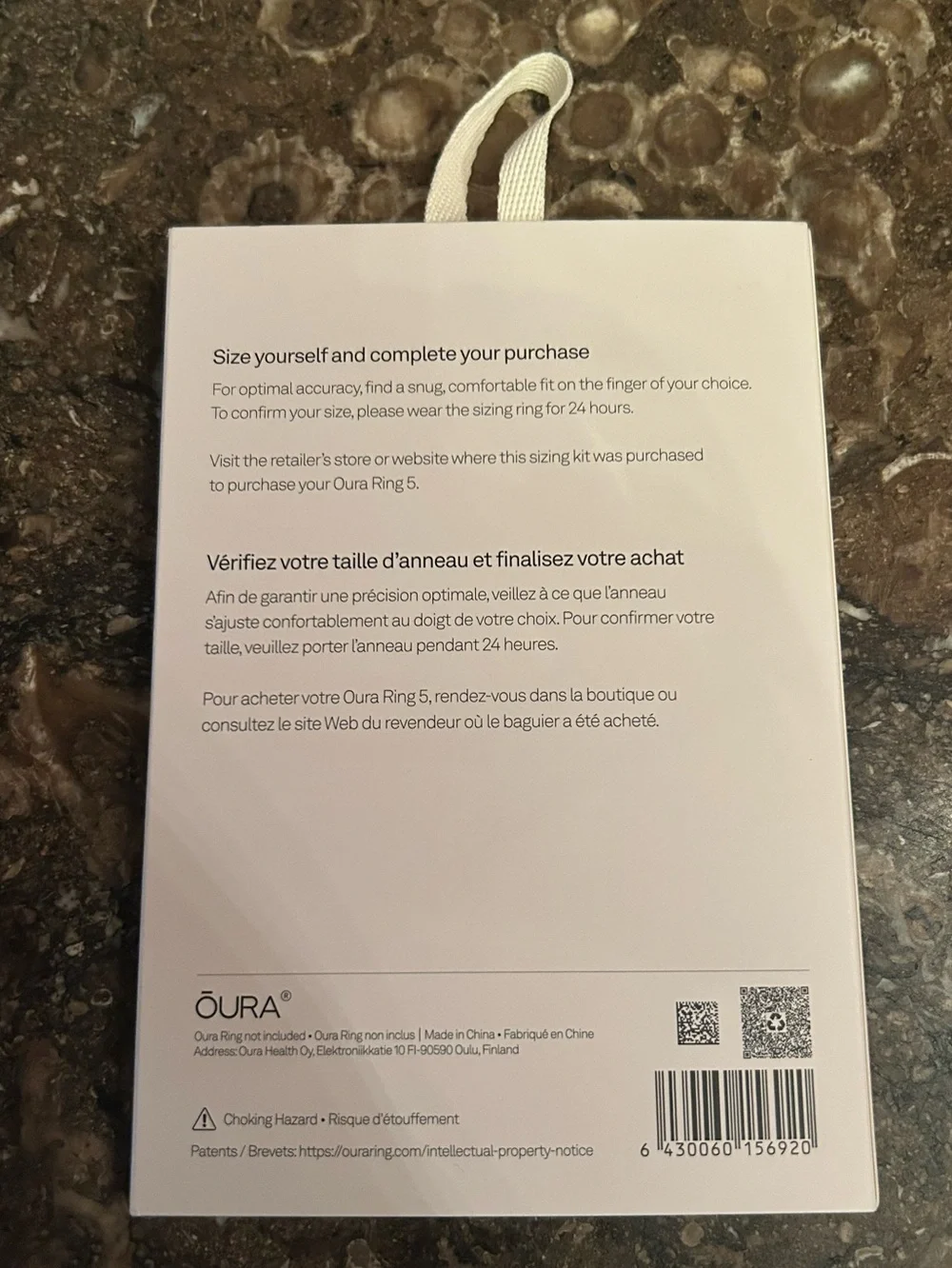 Oura Sizing Kit - Gen 5
